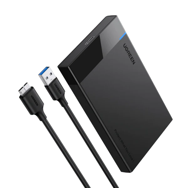 UGREEN USB 3.0 Boîtier Externe pour Disque Dur 2,5 Pouces SATA III II I HDD SSD(30848) Disques durs et SSD UGREEN, Ultra Pc G...