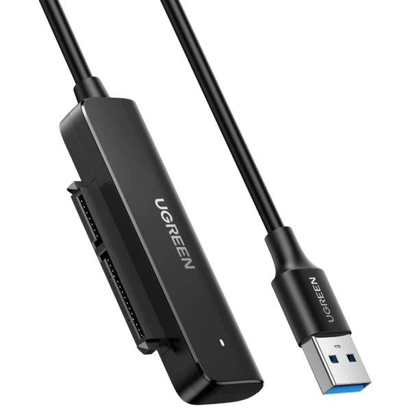 Ugreen Adaptateur USB 3.0 to 2,5 SATA (70609) Disques durs et SSD UGREEN, Ultra Pc Gamer Maroc