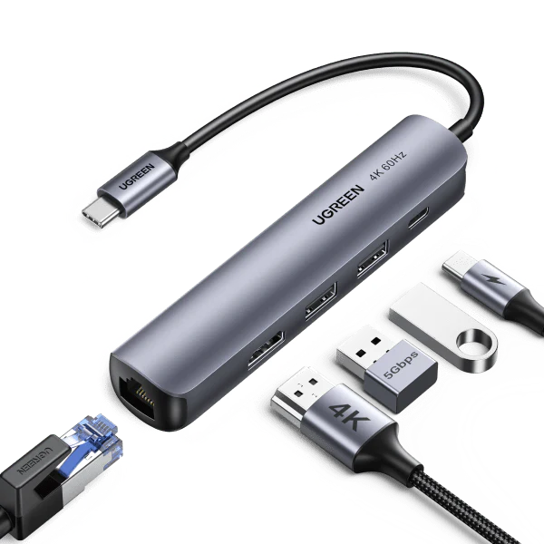 UGREEN Hub USB C HDMI 4K 60Hz Adaptateur Connectique UGREEN, Ultra Pc Gamer Maroc