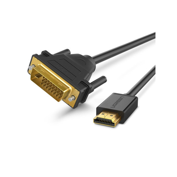 Ugreen Cable HDMI Male to DVI 2M (10135) Connectique UGREEN, Ultra Pc Gamer Maroc