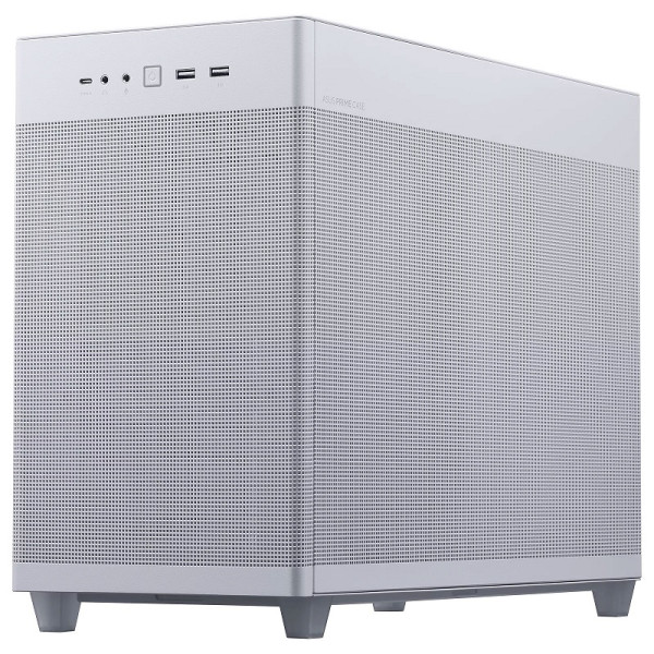 ASUS Prime AP201 TG White Boitiers PC ASUS, Ultra Pc Gamer Maroc