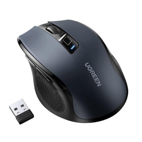 Ugreen Souris sans fil Design Egr 2,4 GHZ/15M Noir (90545) Souris UGREEN, Ultra Pc Gamer Maroc
