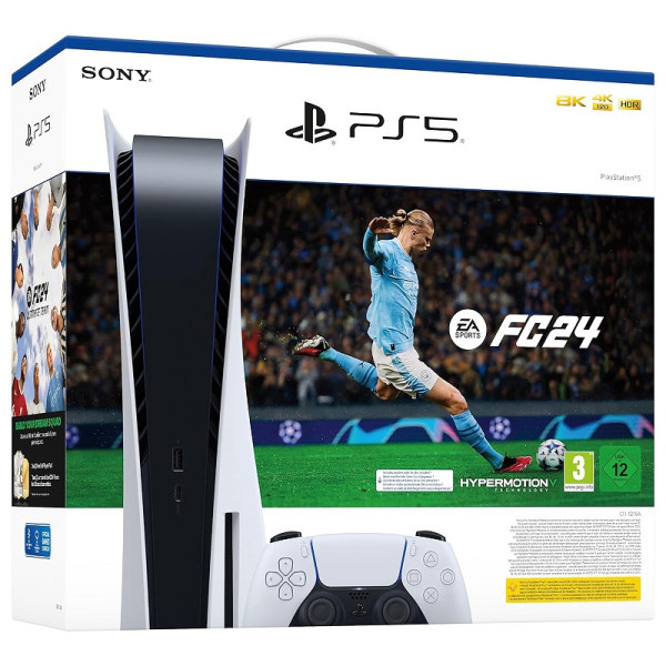 Sony PlayStation 5 + FC24 Console Sony Corporation, Ultra Pc Gamer Maroc