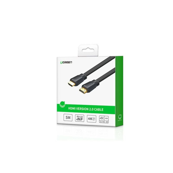 Ugreen Cable Flat HDMI 2.0 1.5M (50819) Connectique UGREEN, Ultra Pc Gamer Maroc