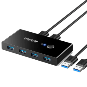 Ugreen Switch Commutateur 2x4 USB 3.0 Connectique UGREEN, Ultra Pc Gamer Maroc