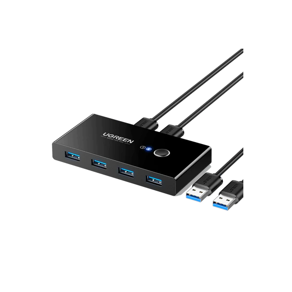 Commutateur USB 3.0 - 2 appareils USB vers 2 PC