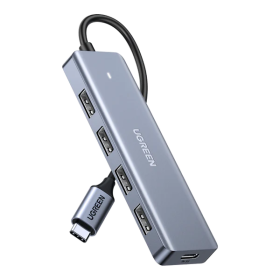 UGREEN Hub USB C vers 4 Ports USB 3.0 5Gbps Adaptateur USB C Hub Multiports USB (70336) Connectique UGREEN, Ultra Pc Gamer Maroc