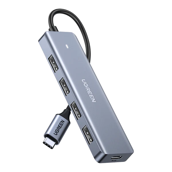 UGREEN Hub USB C vers 4 Ports USB 3.0 5Gbps Adaptateur USB C Hub Multiports USB (70336) Connectique UGREEN, Ultra Pc Gamer Maroc