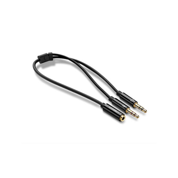 Ugreen Cable Audio 3.5mm Male to 3.5mm Female Noir (20898) Connectique UGREEN, Ultra Pc Gamer Maroc
