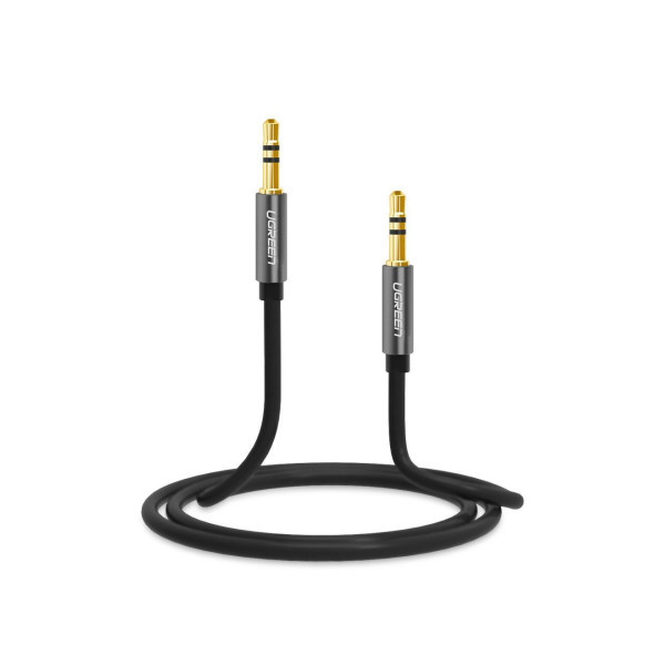 Ugreen Cable Audio Jack 3.5mm Male to Male 1M (10733) Connectique UGREEN, Ultra Pc Gamer Maroc