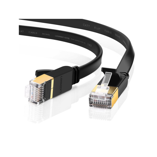 Ugreen Cable Ethernet Flat CAT7 U/FTP 3M (11262) Connectique UGREEN, Ultra Pc Gamer Maroc