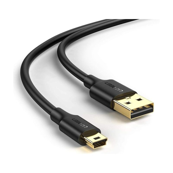 Ugreen Cable USB 2.0 to Mini USB 5 Pin 1M (10355) Connectique UGREEN, Ultra Pc Gamer Maroc