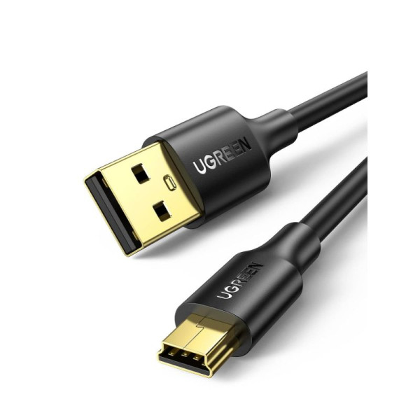 Ugreen Cable USB 2.0 to Mini USB 5 Pin 1M (10355) Connectique UGREEN, Ultra Pc Gamer Maroc