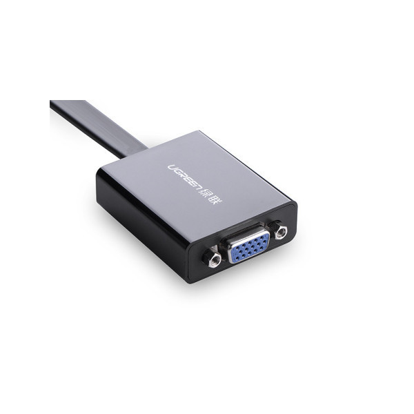Ugreen Adaptateur HDMI to VGA WITH AUDIO (40248) Connectique UGREEN, Ultra Pc Gamer Maroc