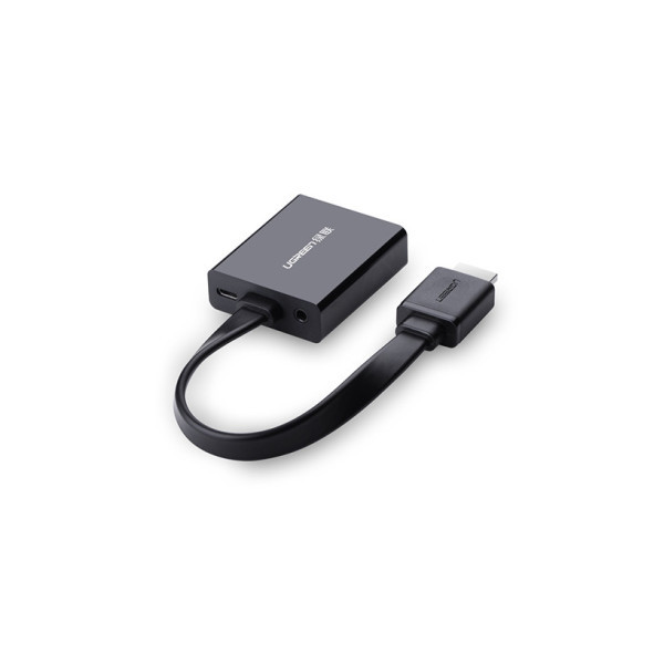 Ugreen Adaptateur HDMI to VGA WITH AUDIO (40248) Connectique UGREEN, Ultra Pc Gamer Maroc