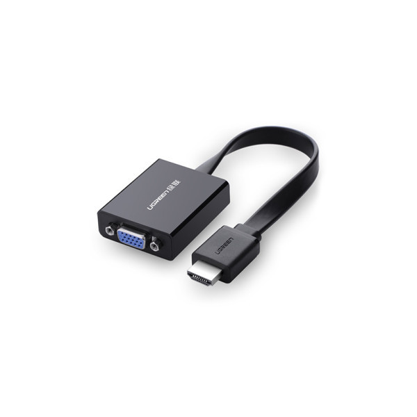 Ugreen Adaptateur HDMI to VGA WITH AUDIO (40248) Connectique UGREEN, Ultra Pc Gamer Maroc