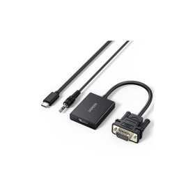 Ugreen Adaptateur VGA Male to HDMI Female (50945) Connectique UGREEN, Ultra Pc Gamer Maroc