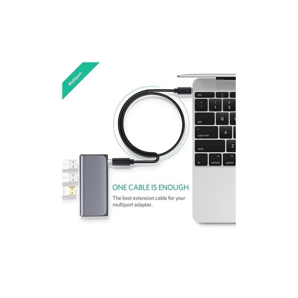 Ugreen Cable USB-C (5Gbps) 0,5M (40574) Connectique UGREEN, Ultra Pc Gamer Maroc