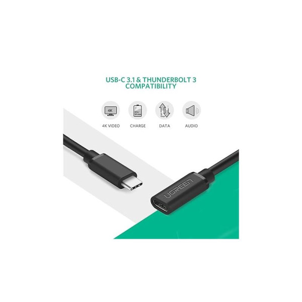 Ugreen Cable USB-C (5Gbps) 0,5M (40574) Connectique UGREEN, Ultra Pc Gamer Maroc