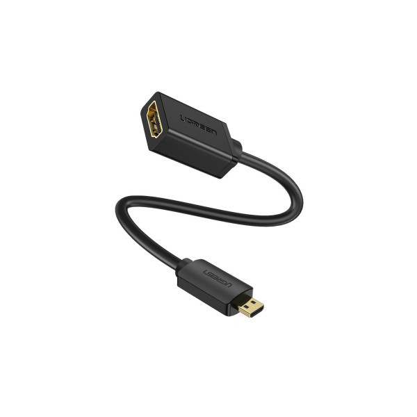 Ugreen Cable Micro HDMI to HDMI Female (20134) Connectique UGREEN, Ultra Pc Gamer Maroc