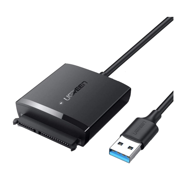 Ugreen Adaptateur USB 3.0 to 2,5/3,5 SATA (60561) Connectique UGREEN, Ultra Pc Gamer Maroc