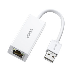 Ugreen Adaptateur USB 3.0 to RJ45 Blanc (20255) Connectique UGREEN, Ultra Pc Gamer Maroc