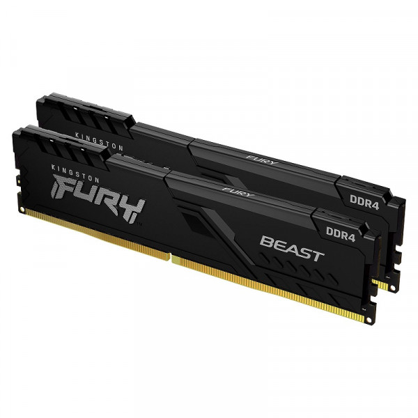 Kingston FURY Beast 64Go (2 x 32Go) DDR4 3200 MHz CL16 Mémoire vive PC Kingston, Ultra Pc Gamer Maroc