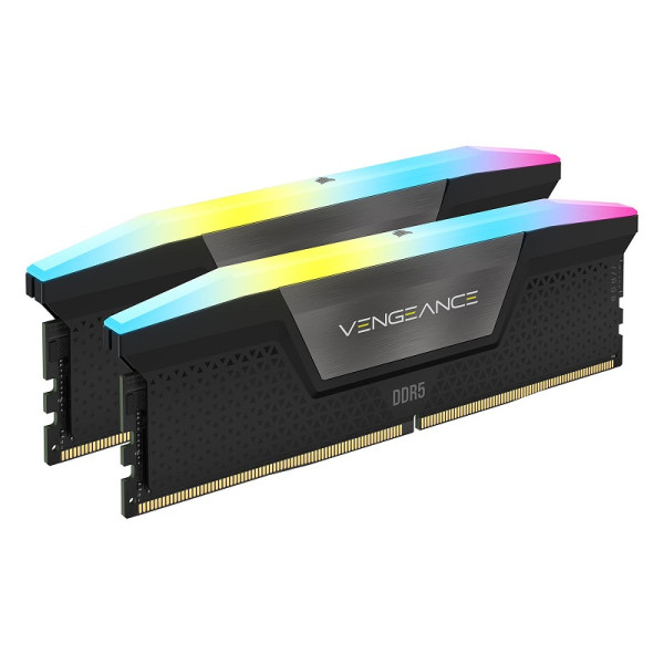 Corsair Vengeance RGB DDR5 64Go (2 x 32Go) 6000 MHz CL40 Mémoire vive DDR5 Corsair, Ultra Pc Gamer Maroc