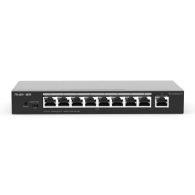 RUIJIE SWITCH 9P GIGABIT SMART 8 POE RG -ES209GC-P Réseau Ruijie Networks, Ultra Pc Gamer Maroc