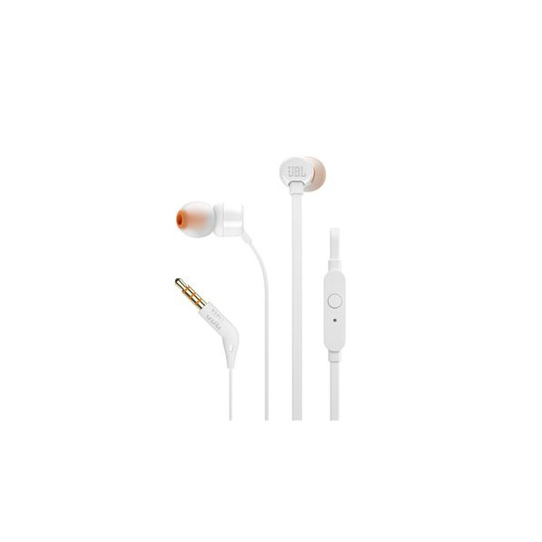 JBL Ecouteurs T110 Blanc Casques JBL, Ultra Pc Gamer Maroc