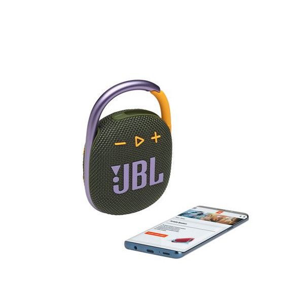 JBL Haut Parleurs Clip4 Vert Périphériques JBL, Ultra Pc Gamer Maroc