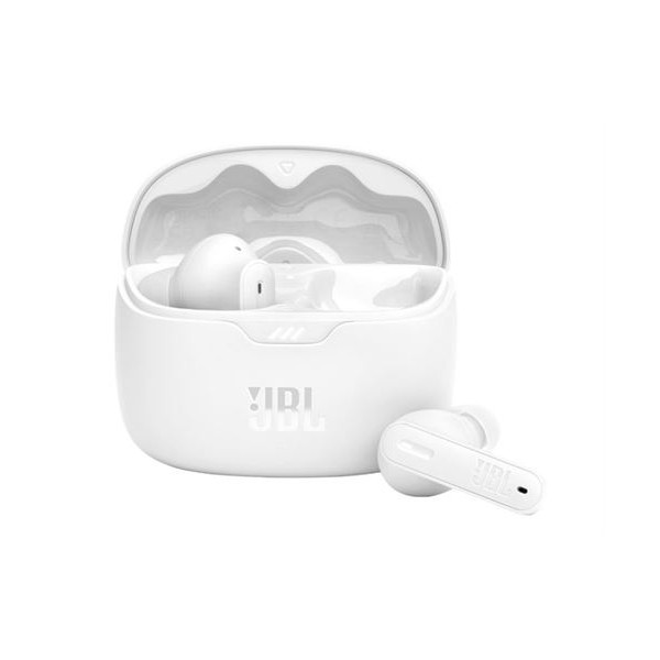 JBL Ecouteurs Tune Beam TWS Blanc Casques JBL, Ultra Pc Gamer Maroc