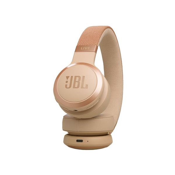 JBL Headphone LIVE 670 NC Sand Casques JBL, Ultra Pc Gamer Maroc
