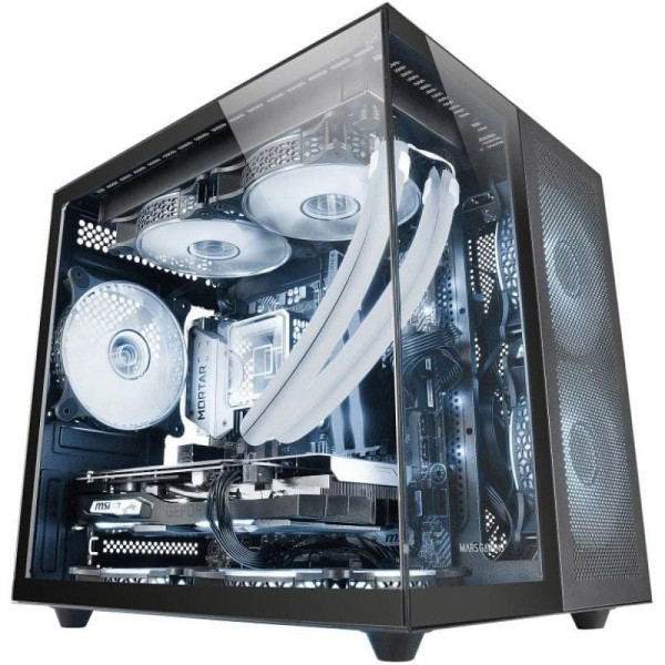 Mars Gaming MC-Novam Black Boitiers PC Mars Gaming, Ultra Pc Gamer Maroc