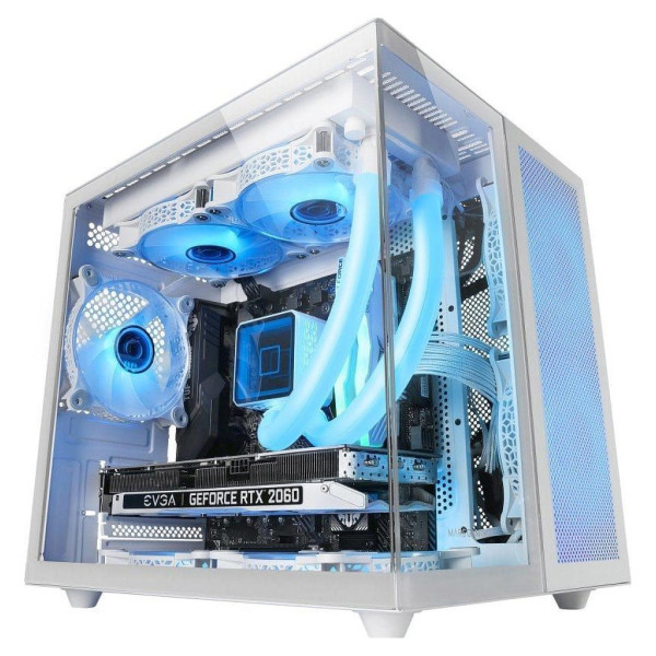 Mars Gaming MC-Novam White Boitiers PC Mars Gaming, Ultra Pc Gamer Maroc