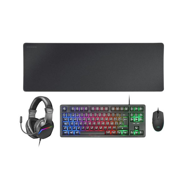 Mars Gaming MCPRGB3FR Combo 4in1 Périphériques Mars Gaming, Ultra Pc Gamer Maroc