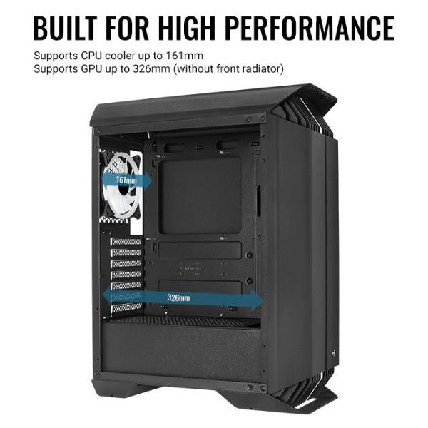 AeroCool Gladiator Duo ARGB Black Boitiers PC Aerocool, Ultra Pc Gamer Maroc