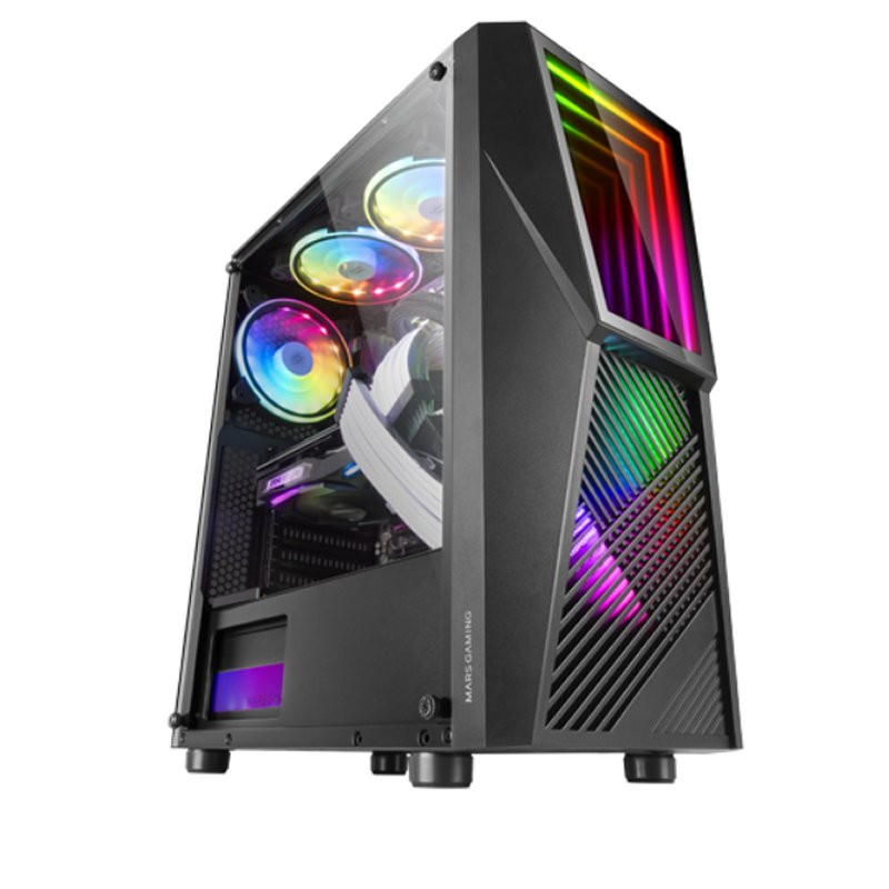 Kolink Void Boîtier PC Moyen Tour - PC Gameur - RGB ATX - avec Ventilateur  - Blanc - Verre Trempé - Pas Cher : : Informatique