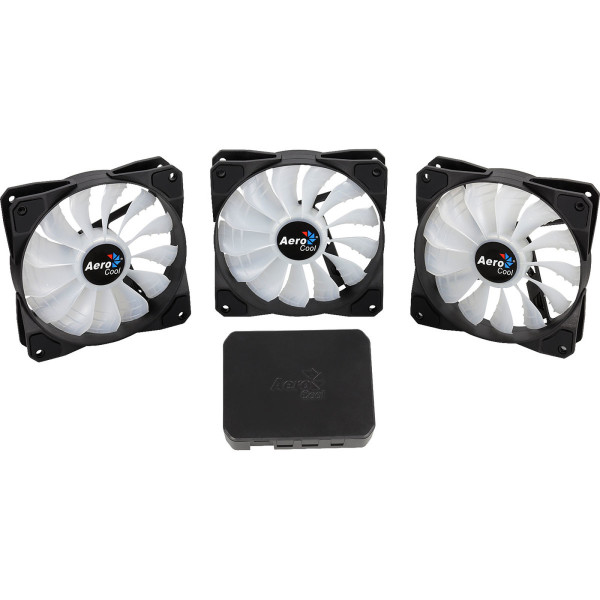 Aerocool P7-F12 PRO (Triple Pack) Ventilateurs boîtier Aerocool, Ultra Pc Gamer Maroc