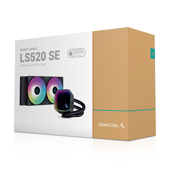 DeepCool LS520 SE Black Kits Watercooling DeepCool, Ultra Pc Gamer Maroc