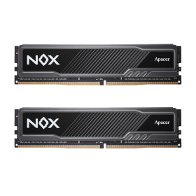 Apacer NOX 16Go (2x 8Go) DDR4 3200 MHz CL16 Black Mémoire vive DDR4 Apacer, Ultra Pc Gamer Maroc