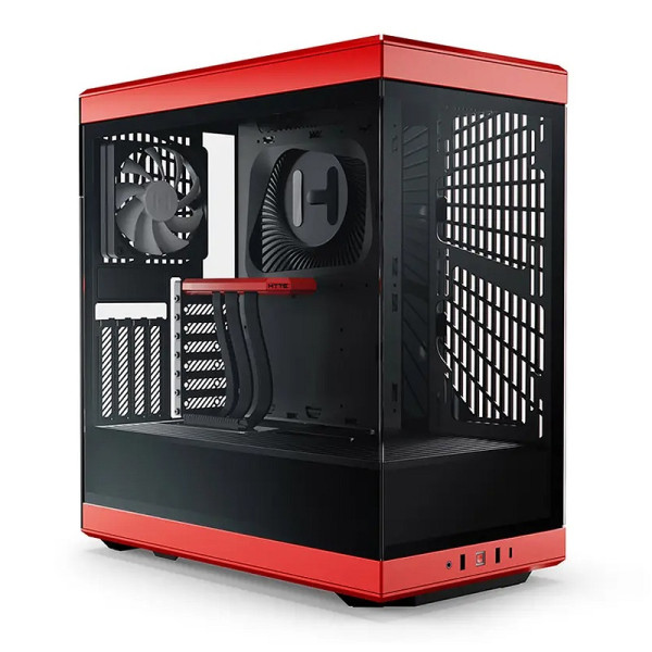Hyte Y40 Red Boitiers PC HYTE, Ultra Pc Gamer Maroc
