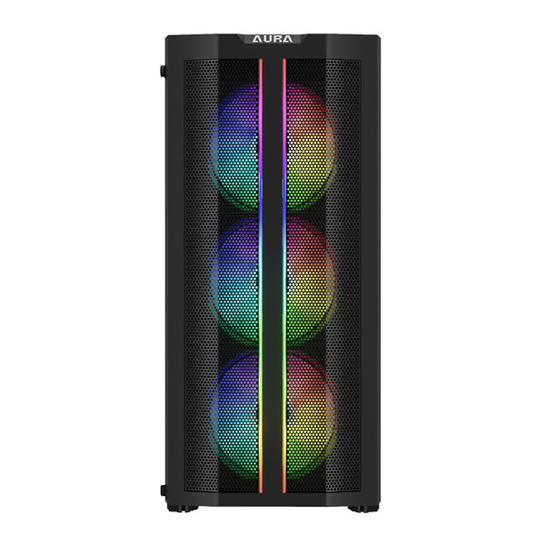 Gamdias Aura GC3 Elite Mesh Black Les Moyennes Tours Gamdias, Ultra Pc Gamer Maroc