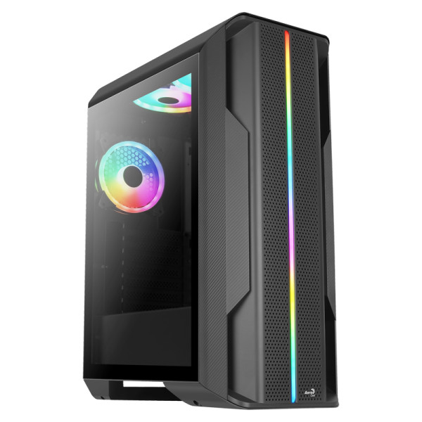 Aerocool Splinter Duo ARGB Black Boitiers PC Aerocool, Ultra Pc Gamer Maroc