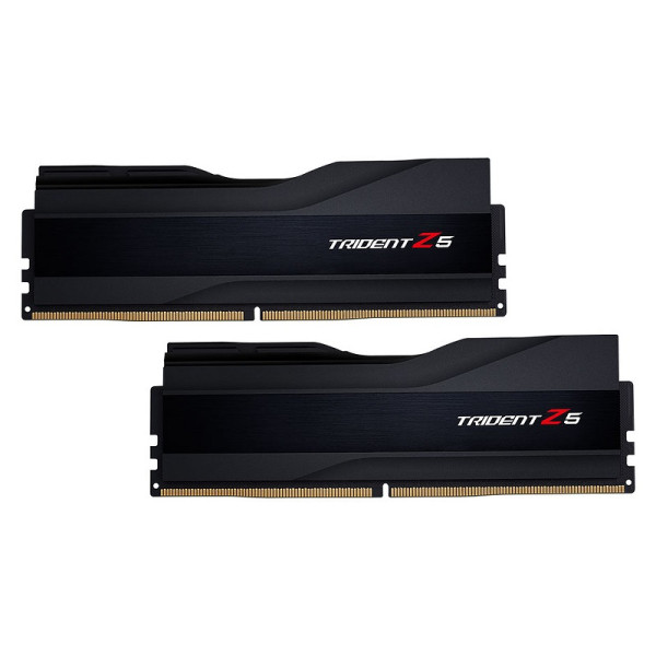 G.Skill Trident Z5 32Go (2 x 16Go) DDR5 6400 MHz CL32 - Black Mémoire vive DDR5 G.Skill, Ultra Pc Gamer Maroc