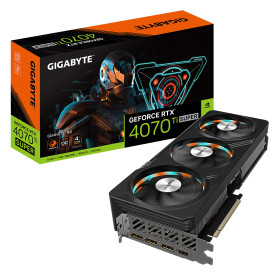 Gigabyte GeForce RTX 4070 Ti SUPER GAMING OC 16G Cartes graphiques Gigabyte, Ultra Pc Gamer Maroc