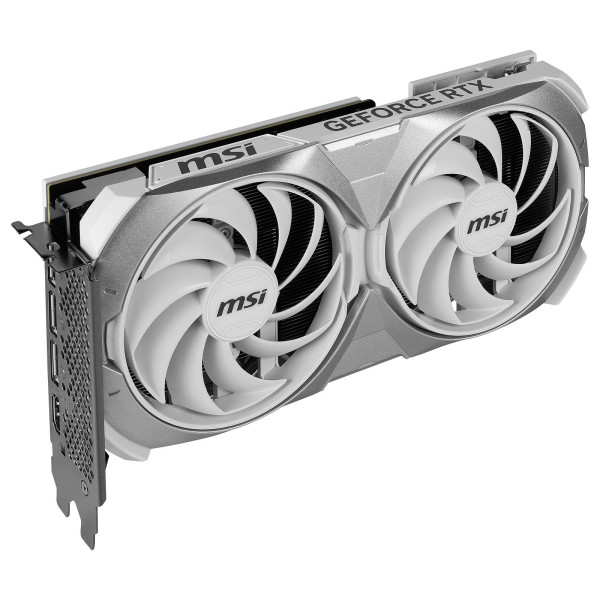 MSI GeForce RTX 4070 SUPER 12G VENTUS 2X WHITE OC Cartes graphiques MSI, Ultra Pc Gamer Maroc
