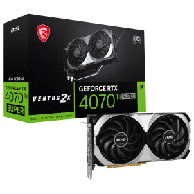 MSI GeForce RTX 4070 TI SUPER 16Go GDDR7 VENTUS 2X OC NVIDIA MSI, Ultra Pc Gamer Maroc