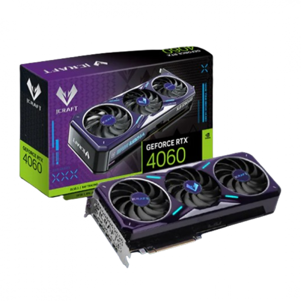 MAXSUN GeForce RTX 4060 iCraft OC Edition 8GB GDDR6 Cartes graphiques MAXSUN, Ultra Pc Gamer Maroc