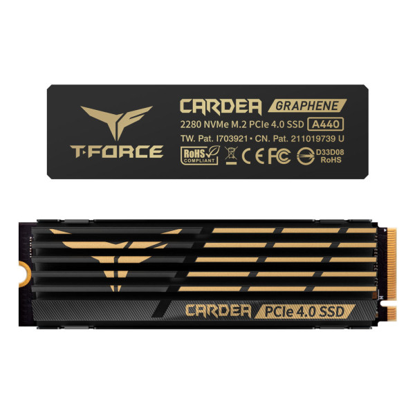 TeamGroup T-FORCE CARDEA A440 M.2 PCIe 4.0 NVMe 1TB Disques SSD Team Group, Ultra Pc Gamer Maroc
